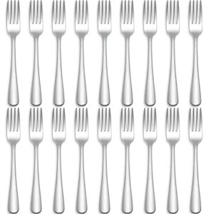 24 pieces dinner forks, bestdin food grade stainless steel forks silverware, forks set of 24 use for home kitchen restaurant, 7.1 inches flatware silverware forks, mirror polished & dishwasher safe