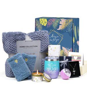 get well soon gifts for women care package for women after surgery gift baskets for women birthday gift unique friendship sympathy inspirational gift thinking of you gift relaxing spa gift blanket mug