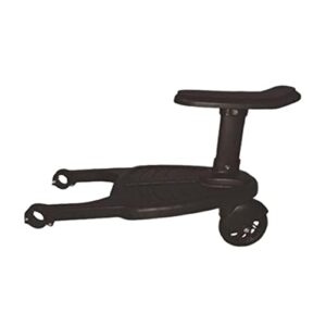 AMLESO Stroller Board Stroller Skateboard Attachment Pram Pedal Adapter Brands of Strollers, Black