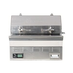 recteq rt-1070 built-in wood pellet smoker grill | wi-fi-enabled, electric pellet grill | perfect for outdoor kitchens