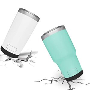 Silicone Boot Sleeve for YETI Tumbler 30 oz, 20 oz - Safer Protection and Less Noise for Yeti Coffee Mug Cup 20oz 30 oz - Dishwasher Safe