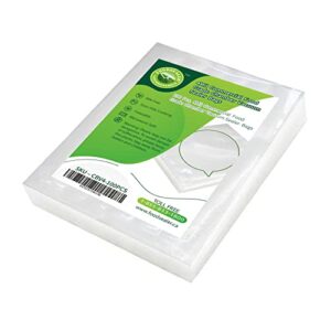 chamber bags pouches 4 mil 8" x 15" bpa free food grade sous vide cooking commercial chamber vacuum sealer bag impulse clear storage flat pouch (500 pcs 4 mil 8" x 15" chamber bags pouches)