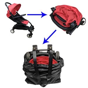 LLUFO Stroller Bag for Airplane Stroller Travel Bag with Shoulder Strap Applicable to BBZ yoyo Stroller,yoyo+,Baby Yoya,Gate Check Bag for Storage Organizer