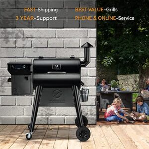 Z GRILLS PIONEER 450B Wood Pellet Grill and Smoker