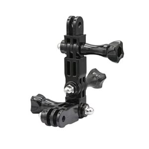 3-Way Adjustable Extension Pivot Arm Straight Joints Adapter Mount Kit for GoPro Hero 11, 10, 9, 8, 7, 6, 5, 4, 3+, 3, Same Direction and Vertical Direction, Long Thumb Screws (8pcs)
