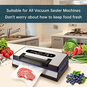 SEATAO Vacuum Sealer Bags 300 Pint 11 x 16 Inch for Food Saver, Seal a Meal, Commercial Grade, BPA Free, Great for vac storage, Meal Prep or sous vide