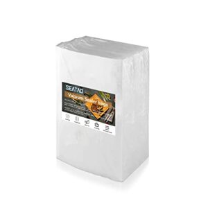 seatao 300 pint 8" x 12" vacuum sealer bags with bpa free and heavy duty, vacuum seal food sealer bags,great for food storage vaccume sealer precut bag,seal a meal