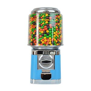 Vending Machine Supply Automatic Candy Gumball Dispenser Machine Kids Mini Toy Vending Machines for Household Commercial Shopping Mall Blue