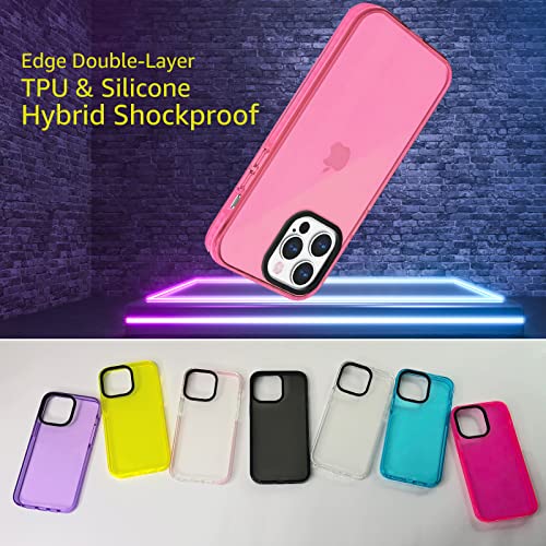 Neon Clear Case for iPhone 11 Pro Max, Cute Retro Vibrant Design Phone Cases for Women 80s Accessories,Camera Protector Cover Soft Silicone Shockproof Protective Case for iPhone 11 Pro MAX 6.5inch