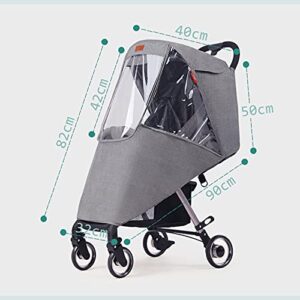 Baby Stroller Cold Weather Shield Winter Universal Windproof Stroller Rain Cover Protection Travel Strollers Cover Raincoat Pushchairs Accessories Baby Travel Weather Shield for Outdoor