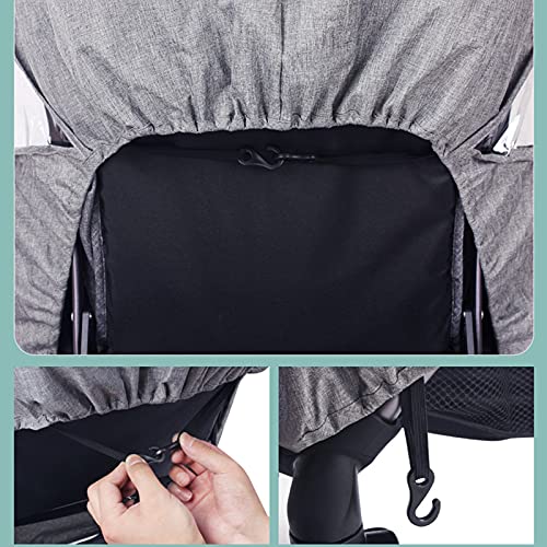 Baby Stroller Cold Weather Shield Winter Universal Windproof Stroller Rain Cover Protection Travel Strollers Cover Raincoat Pushchairs Accessories Baby Travel Weather Shield for Outdoor