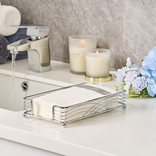 LEVIMETREE Guest Towel Napkin Holder - Guest Towels Disposable Bathroom Napkin Holder, Napkin Holder for Bathroom, Paper Towel Holder - Napkin Holders for Paper Napkins, Kitchen Restaurant Home Décor