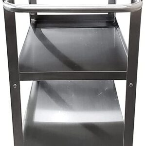 Commercial Stainless Steel 3 Shelf Utility Kitchen Metal Cart 24"X15"X33"