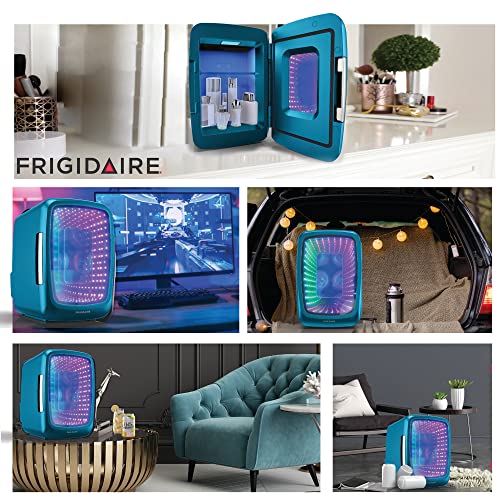 Frigidaire EFMIS179 Gaming Light Up Mini Beverage Refrigerator, Blue