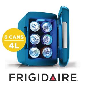 Frigidaire EFMIS179 Gaming Light Up Mini Beverage Refrigerator, Blue