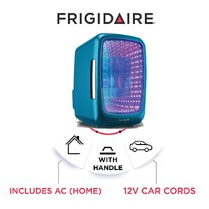 Frigidaire EFMIS179 Gaming Light Up Mini Beverage Refrigerator, Blue