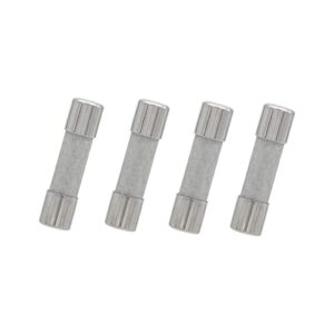 BBQ-PLUS Grill Fuse Replacement Parts for Weber Smokefire EX4/EX6 Wood Fired Pellet Grill- 4 Pcs Slow Blow Pellet Smoker Grill Ceramic Fuses,T1.5A250V