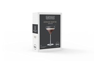 bartesian espresso martini cocktail mixer capsules for cocktail machine – home bar mixology cocktails mix pod capsule set to use with the bartesian cocktail drink maker machine – pack of 8