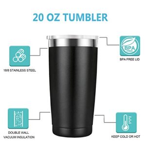 Mamihlap Mr and Mrs Est 2023 Travel Mug Tumbler.Newlyweds Couples Wife Bride To Be Newly Engaged Bridal Shower Gifts.Wedding Tumbler Idea for Bridal Showers Engagement.(20oz Black&White)