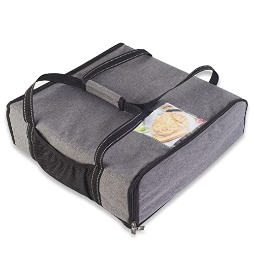 YINFEI Insulated Pizza & Food Delivery Bags Pizza Bag,Pizza Carrier Warmer Bag for Delivery,20" X 20" X 8"(Upgrade)