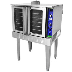 commercial convection oven, 240v single phase, 10,000watt, single deck, four legs, restaurant kitchen bakery coe1