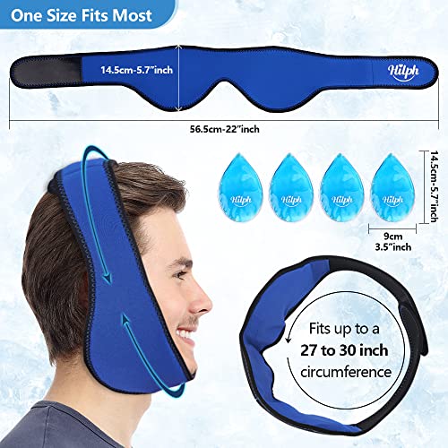 Hilph Bundle of Jaw Ice Pack + Neck Ice Pack