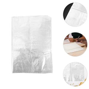 VILLFUL Clear Packing Bags 100 pcs Jars Cm Shrink and Clear Projects Hot Shrinking Homemade Transparent Wrap Xx. Plastic Gift for Bag Poly S Aging Seal PVC DIY Bags Againg Film Shrinkable Sealing
