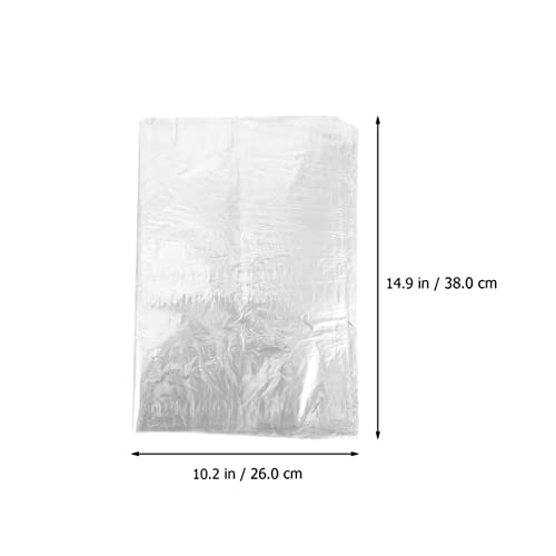 VILLFUL Clear Packing Bags 100 pcs Jars Cm Shrink and Clear Projects Hot Shrinking Homemade Transparent Wrap Xx. Plastic Gift for Bag Poly S Aging Seal PVC DIY Bags Againg Film Shrinkable Sealing