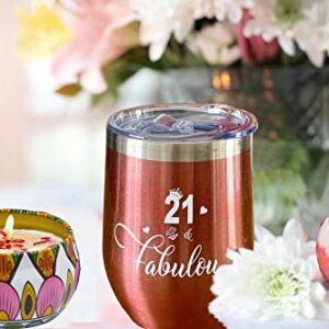 21st Birthday Gifts for Her, Unique 21 Years Old Crystal Gifts Basket Decorations for Women, Friends, Younger Sister, Daughters, BFF, Granddaughters, Bath Sets Spa Gift for 21st Girls