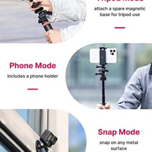 Magnetic Chest Mount Holder for Gopro - ULANZI GP-17 Action Camera Quick Release POV Vlog Accessories I 45N Strong Suction I Phone Holder I Carrying Bag I for Gopro Hero 11 10 9 8 DJI Action insta360