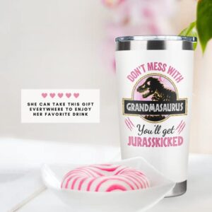 Grandma Gifts - Gifts for Grandma from Granddaughter, Grandson, Grandkids, Grandchildren - Grandma Birthday Gifts, Mothers Day Gifts for Grandma - Grandma Gift, Grandmother Gift Ideas - 20Oz Tumbler