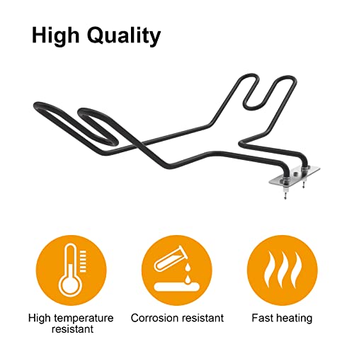 Grill Heating Element for Pit Boss PBV2A1 PBV3A1 PBV3D1 PBV2D1 Digital Electric Vertical Smoker,Heating Element Replacement Parts for Pit Boss 2 and 3 Series Smoker(120v,1650w)