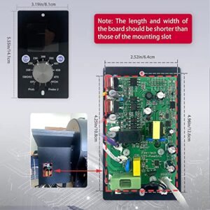 Universal PID Temperature Control Board Replacement for Pit Boss, Traeger, Z Grills and Asmoke Grill and Smoker by Meatender