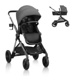 evenflo pivot xpand modular stroller (sabino gray)