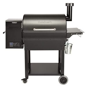 Cuisinart CPG-700 Grill and Smoker, 52"x24.5"x49.3" & Smoker & Traeger Grills Signature Blend 100% All-Natural Wood Pellets for Smokers and Pellet Grills, BBQ, Bake, Roast, and Grill, 20 lb. Bag