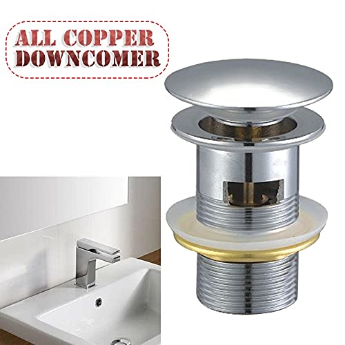 LMMDDP Universal Valve Basin Waste Faucet Vessel Washbasin Vanity Stopper Bounce Drain Filter Sink Bathtub Accessories