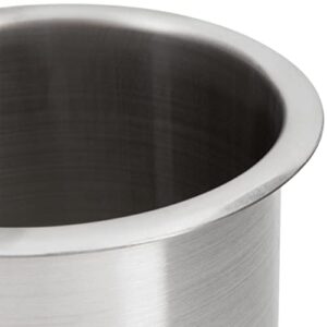 TrueCraftware – 3-1/2 Qt. Stainless Steel Bain Marie Pot -for Sauces Warmer and Soup Chafer Applicable to Catering Buffet Parties Banquets Commercial Use