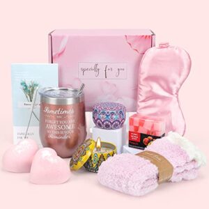 birthday gifts for women, relaxation gifts for friends female, self care spa gifts for women who have everything, unique gifts ideas for mom sisters wife pamper her gift set retirement gifts for women