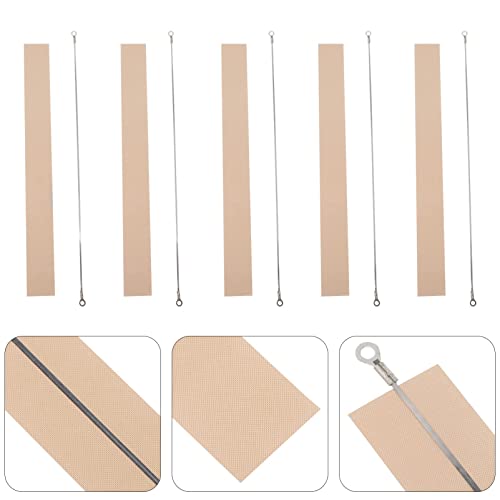 10 Pack Sealer Replacement Element Grip 300mmX2mm(12-inch) and Teflon Tapes Spare Repair Parts Kit PFS-300 FS-300 PSF-300 PSF300 F-300 Suitable For Most Hand Sealers