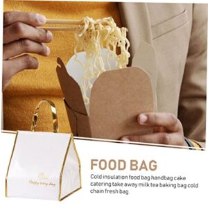 Anneome 2pcs Pie Takeaway Carrier Home Zipper Delivery Bags Pizza Restaurants Warmer Picnics Catering Insulated Cold Portable Foldable Cooler Thermal Duty Inch Camping Food Transport Bag