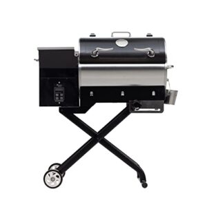recteq road warrior 340 portable wood pellet smoker grill | electric pellet grill | perfect for camping and tailgates (road warrior 340 portable wood pellet smoker grill)