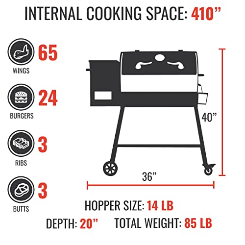 recteq Patio Legend 410 Wood Pellet Smoker Grill (recteq Patio Legend 410 Wood Pellet Smoker Grill)