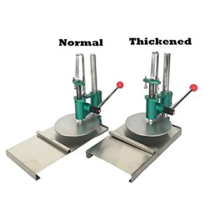 INTBUYING 9.5inch Manual Pizza Dough Pastry Press Machine Household Pizza Dough Pastry Manual Dough Sheeter Dough Pastry Presser Stainless Steel Pasta Maker Pizza Express Dough Sheeter