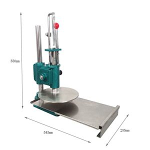 INTBUYING 9.5inch Manual Pizza Dough Pastry Press Machine Household Pizza Dough Pastry Manual Dough Sheeter Dough Pastry Presser Stainless Steel Pasta Maker Pizza Express Dough Sheeter