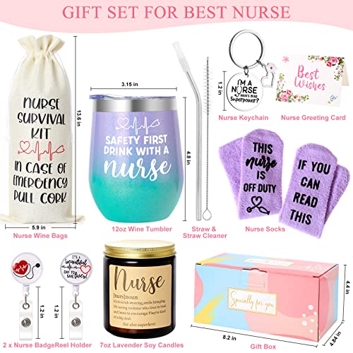 Nurse Gifts for Women,Gifts for Nurses,Nurse Appreciation Gift Set,Nurse Graduation,Nurse Week,Nursing School Students Gifts,Nurse Birthday Christmas Gifts,Nurse Practitioner LPN/LVN/CNA/RN/RG Gift