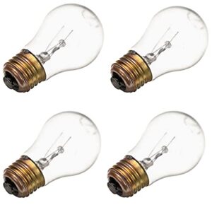 (4 pack) replacement for hatco 02.30.265 02.30.265.00-110 120 130 volts 40w 40 watts - safety coated shatterproof heat lamp light bulb - hatco 02.30.265.04 hatco 02.30.265.12 - goodjayco (4 pack)