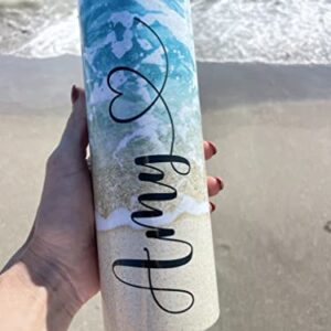 Tumbler | Personalized Gifts | 20oz Tumblers | Personalized Tumblers | Stainless Steel Tumblers | Travel Cup | Travel Essentials| Personalized Gifts for men | Bridesmaid Gifts | Beach Accessories