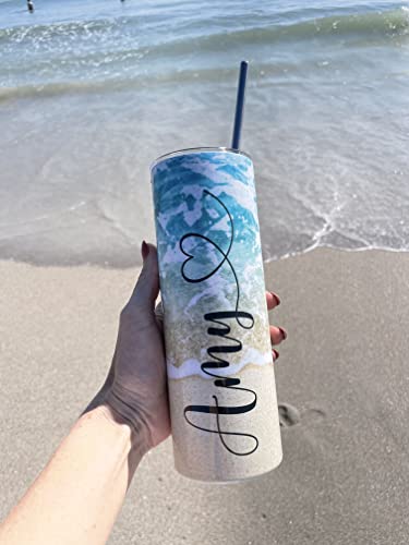 Tumbler | Personalized Gifts | 20oz Tumblers | Personalized Tumblers | Stainless Steel Tumblers | Travel Cup | Travel Essentials| Personalized Gifts for men | Bridesmaid Gifts | Beach Accessories