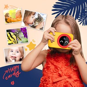 Kids Camera, Christmas Birthday Gifts for Boys Age 3-9, HD Digital Video Cameras for Toddler, Portable Toy for 3 4 5 6 7 8 Year Old Boy with 32GB SD Card