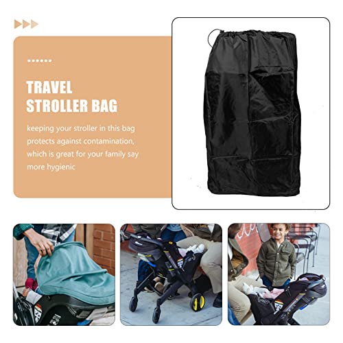 Toyvian Gate Check Bag for Single and Double Strollers,Extra Large Stroller Travel Bag, Lightweight Stroller Bag for Airplane Travel